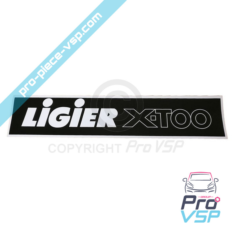 License plate sticker