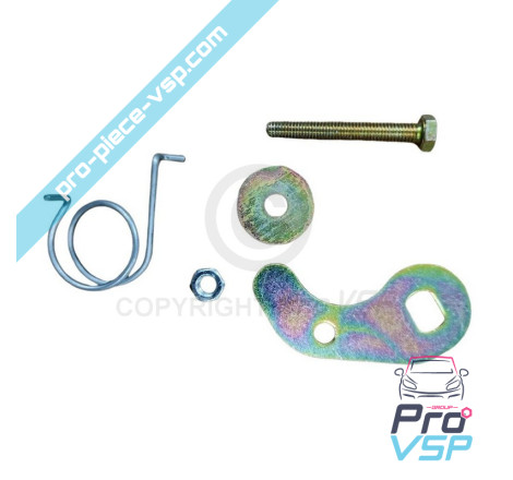 Right rear brake bracket lever