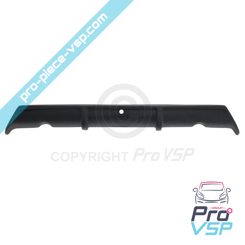 Rear bumper siding