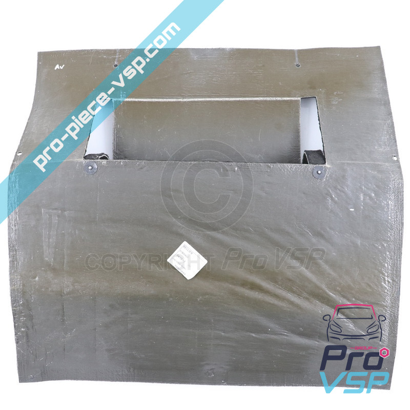 Front engine soundproofing