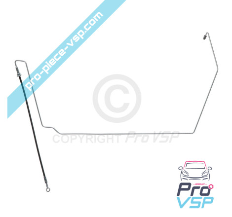 Front brake flexible right