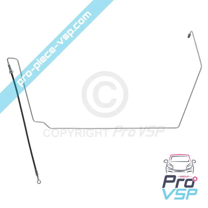 Front brake flexible right
