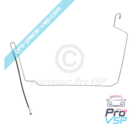 Front brake hose right