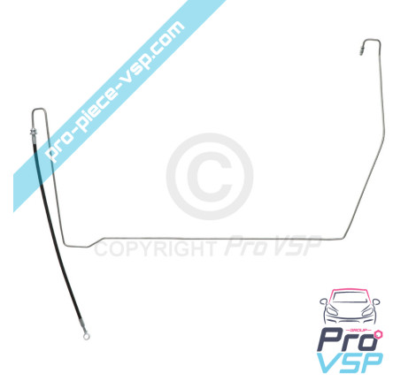 Front brake flexible right