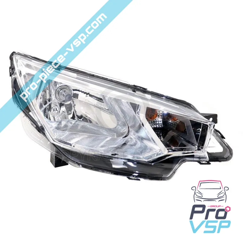Right headlight (chrome...