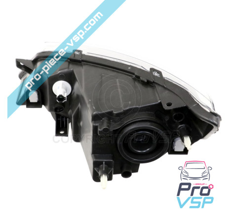 Right headlight (chrome bottom)