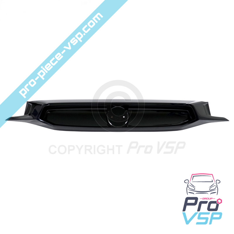 Grille negra brillante