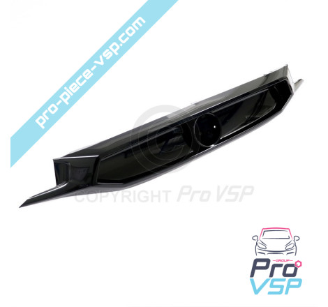 Grille negra brillante