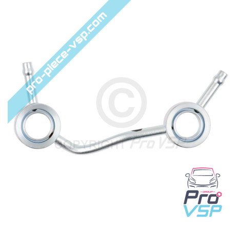 Injector back pipe