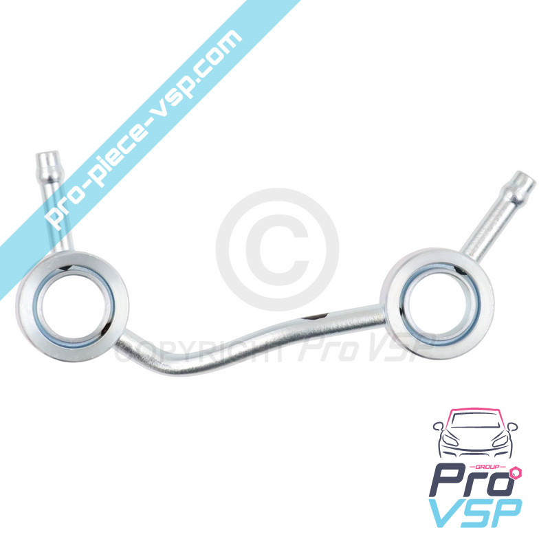 Injector back pipe