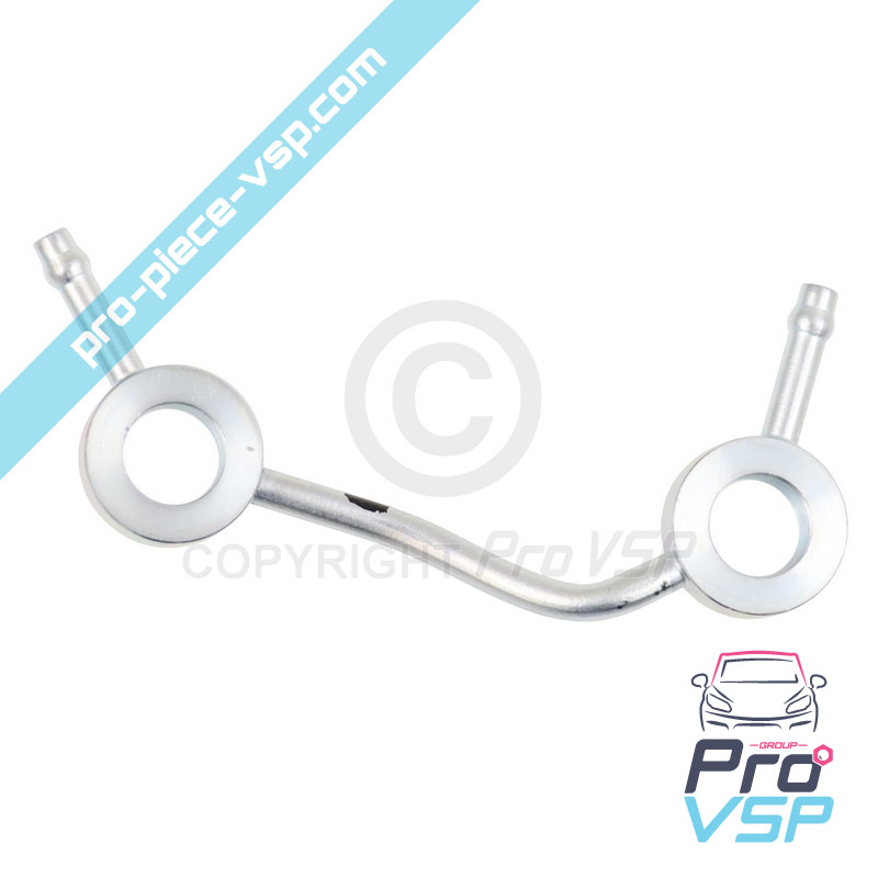 Injector back pipe