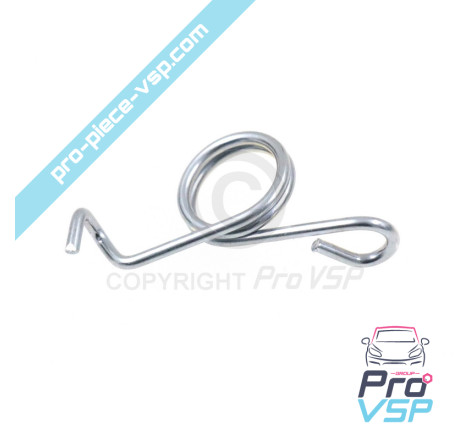 Left hand brake lever spring