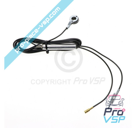 Antenna holder with cable