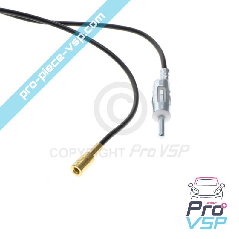 Antenna holder with cable