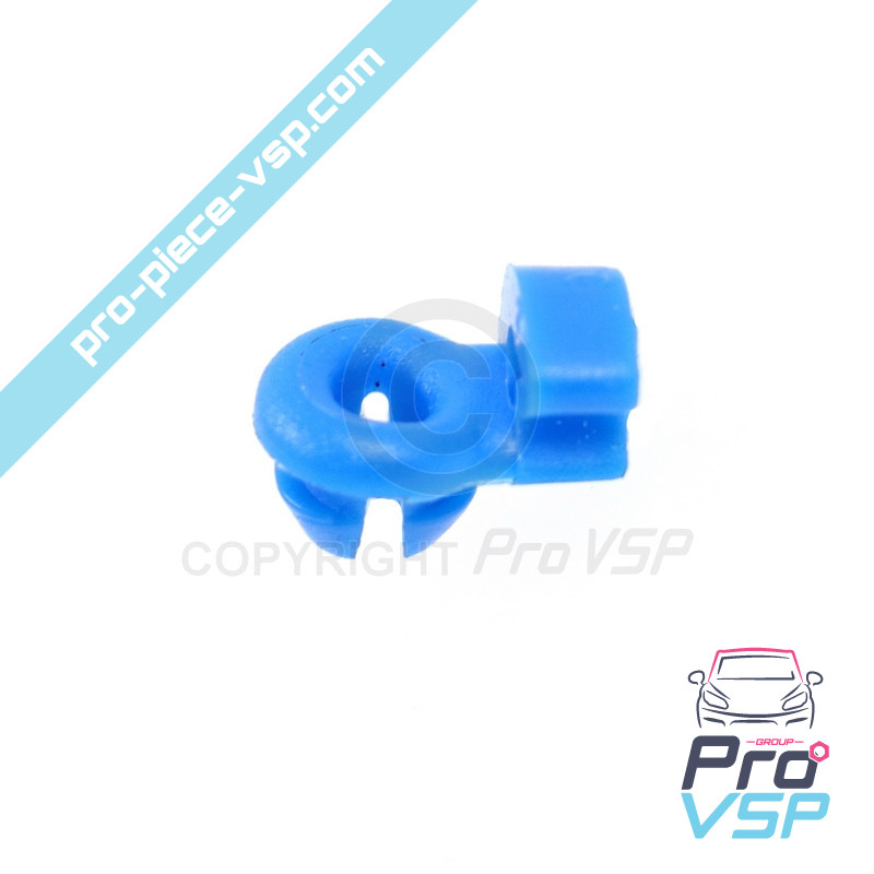 Door handle blue clip