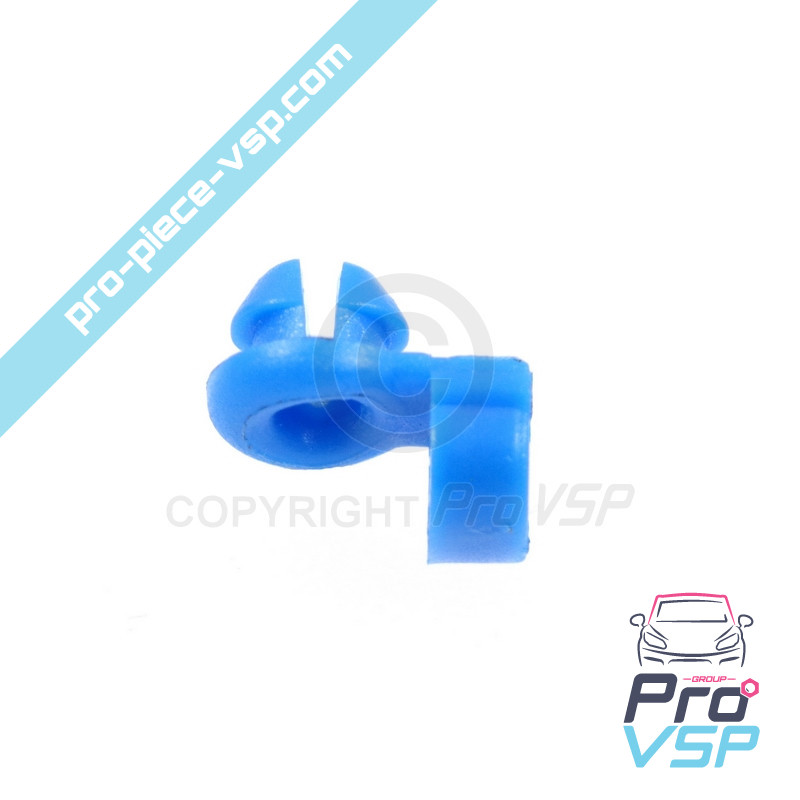 Door handle blue clip