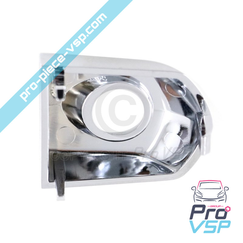 Left chrome cover of outer door handle