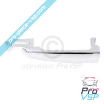 Chrome outdoor door handle