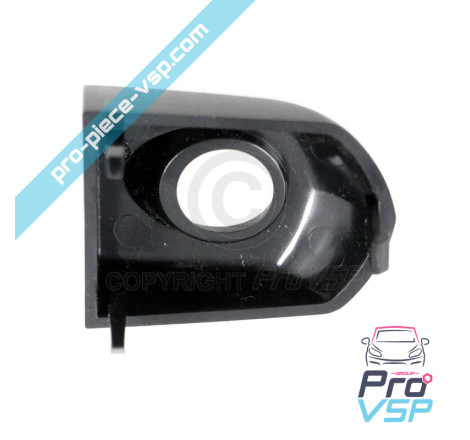 Left Black Outdoor Door Handle Cache