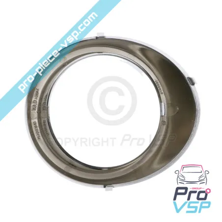 Chrome entourage of straight fog Microcar Dué