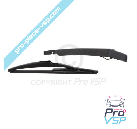 Rear wiper arm