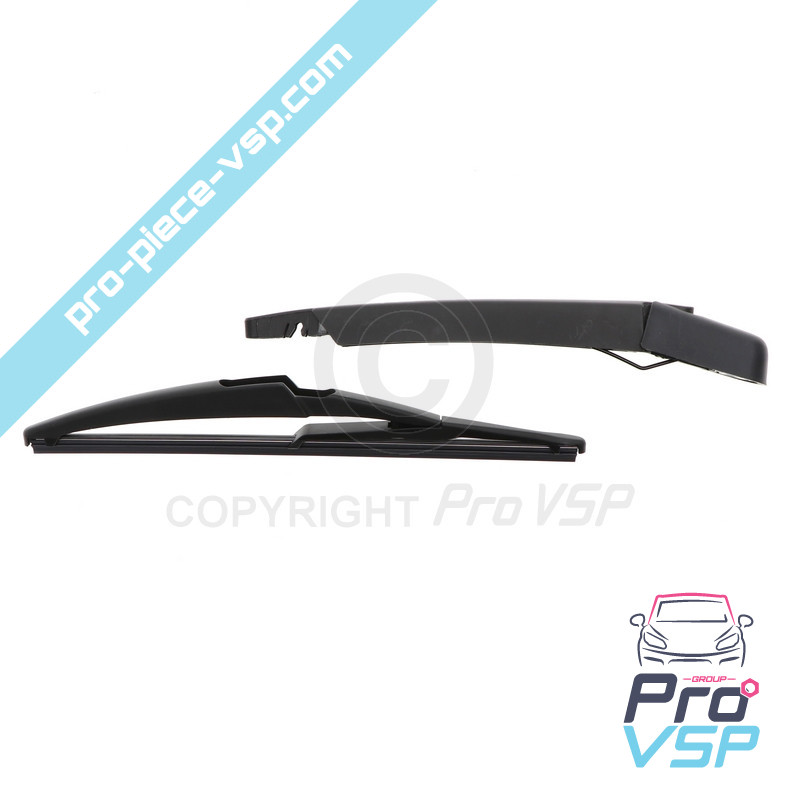 Rear wiper arm