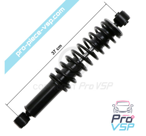 Rear shock absorber origin