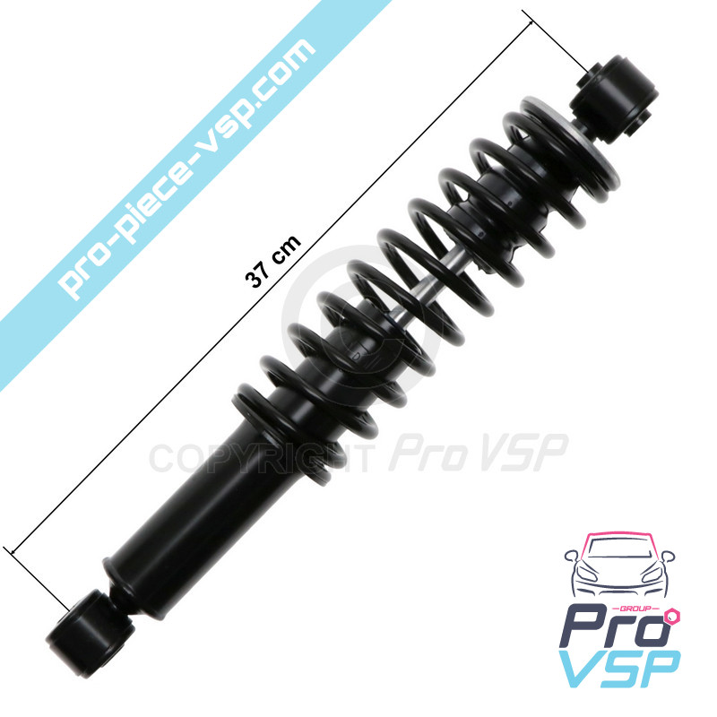 Rear shock absorber origin