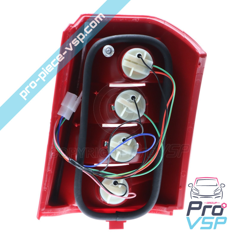 Left rear light