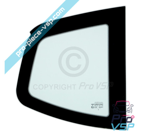 Straight custode window