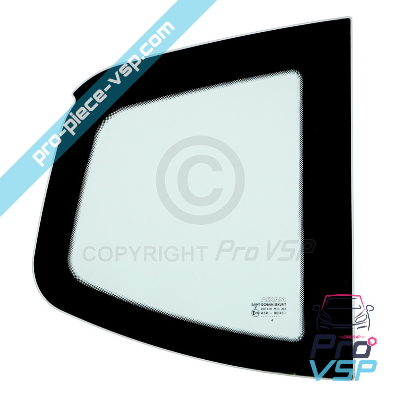 Straight custode window