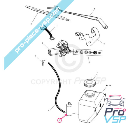 Icewash pump