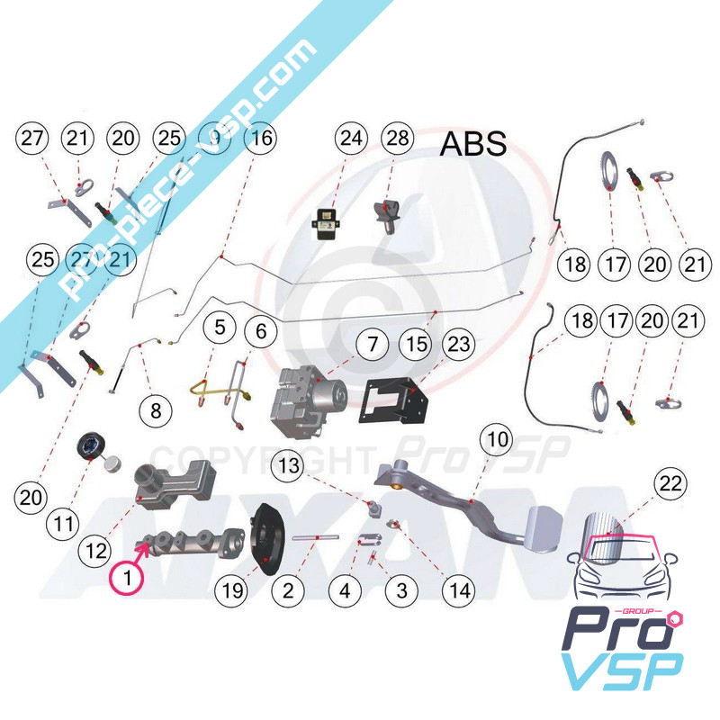 Master cylinder