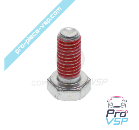 Front left support screw