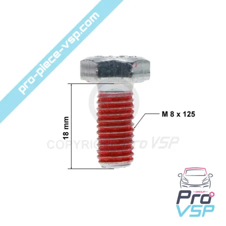 Vis de support moteur avant gauche pour moteur Lombardini Focs Progress 502 523