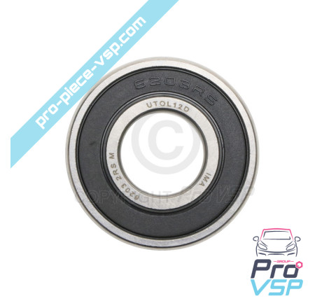 Ventilation pulley wheels