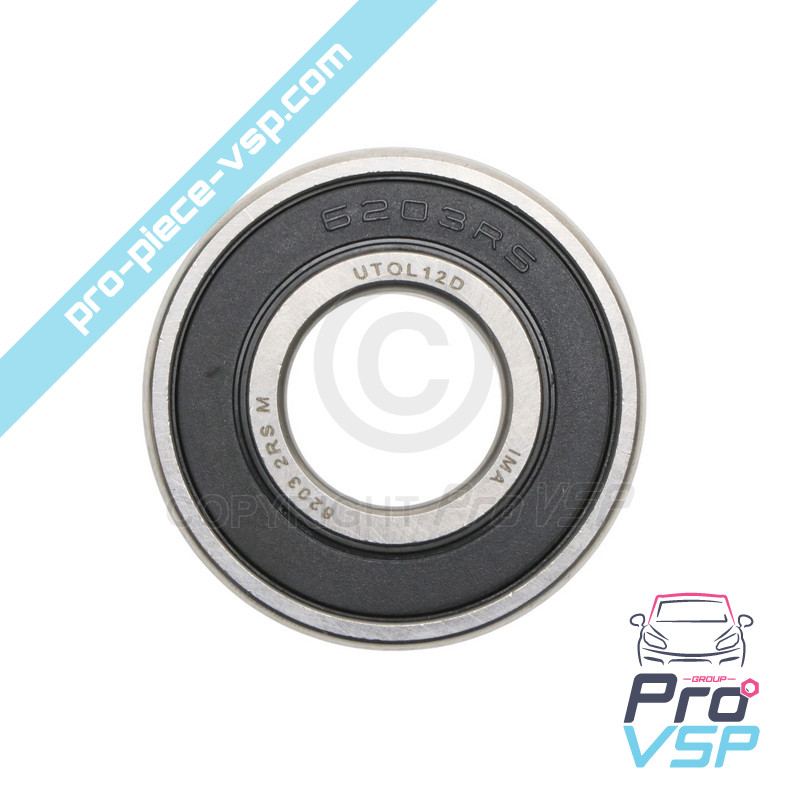 Ventilation pulley bearing