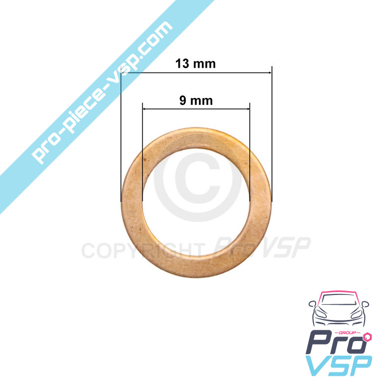 Injector valve gasket