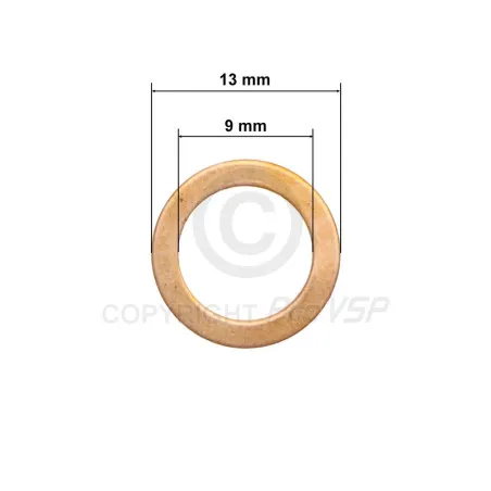 Injector valve gasket