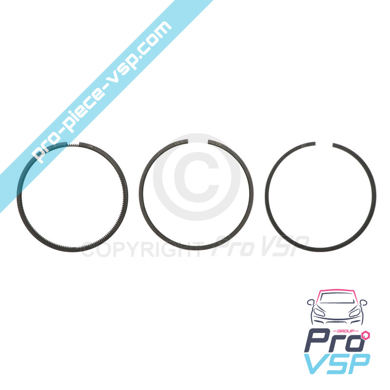 Conjunto de segmentos do motor Lombardini 6LD325