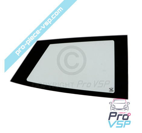 Right rear custode window