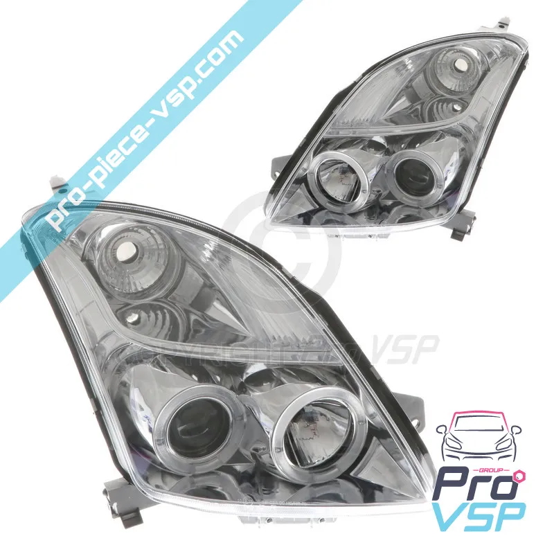 Fari prima della sintonizzazione di Angeleyes Chrome Bellier Jade