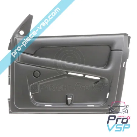 Painel de porta reta cinza para Ligier Xtoo 1 2 max