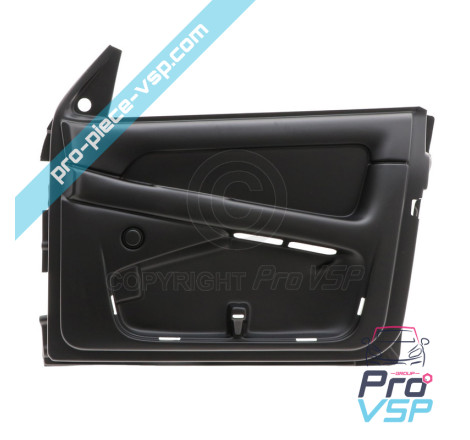 Panneau intérieur noir de porte droite pour ligier xtoo r s rs optimax