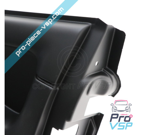 Panneau intérieur noir de porte droite pour ligier xtoo r s rs optimax