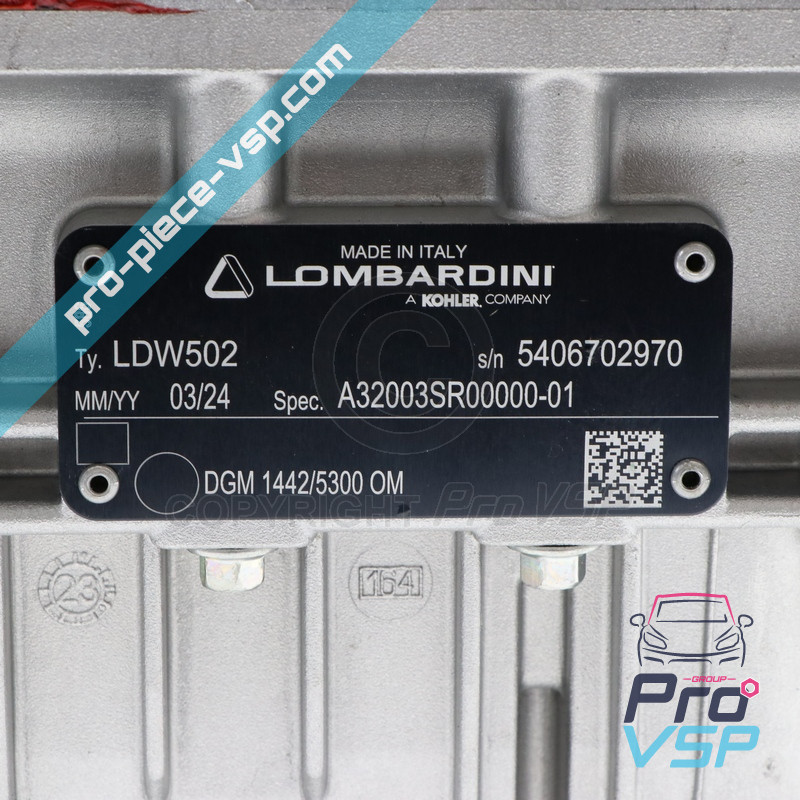 Moteur Lombardini LDW502