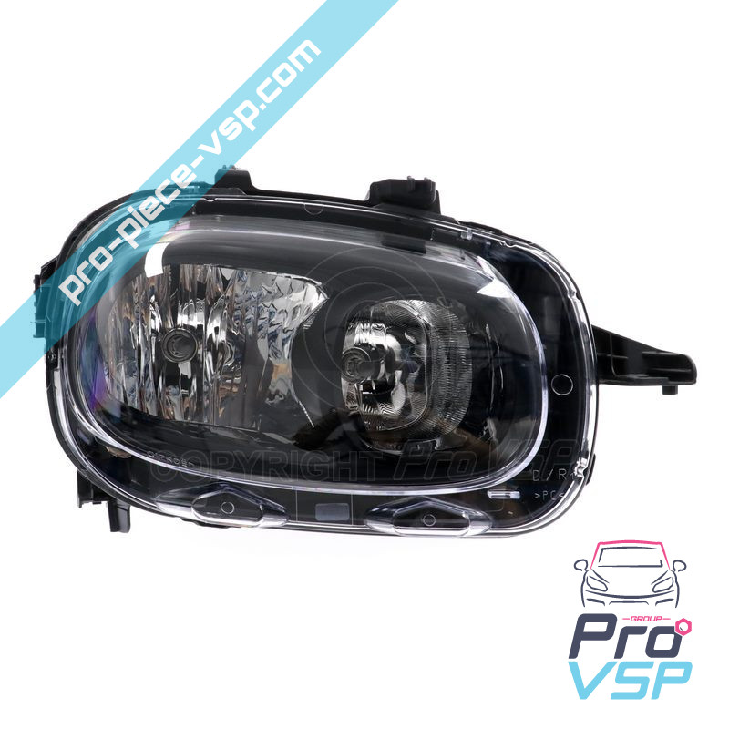 Right headlight