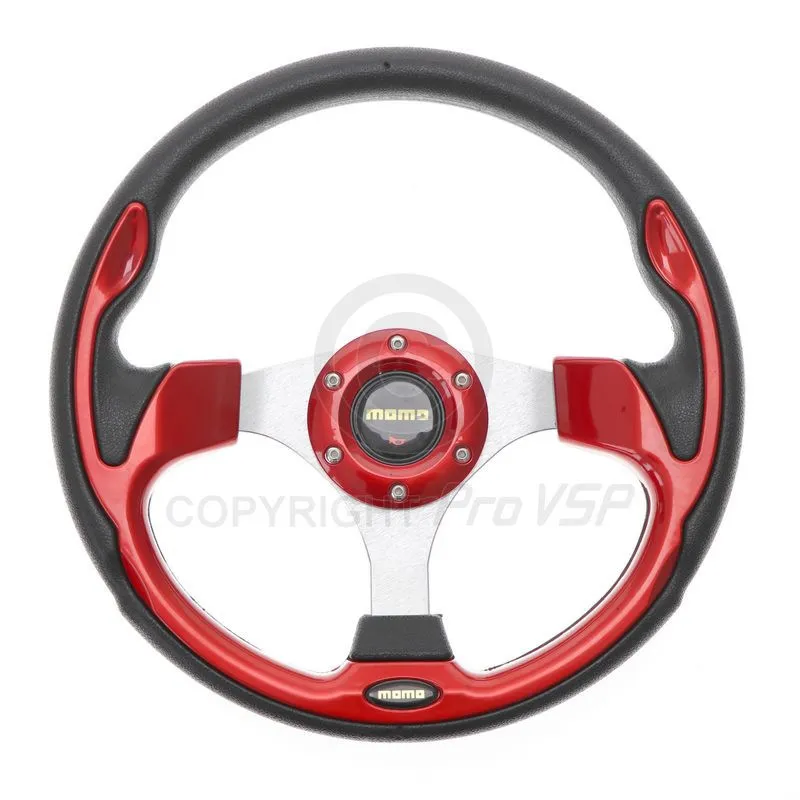 Punainen tuning ohjauspyörä