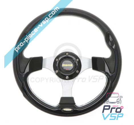 Black tuning steering wheel
