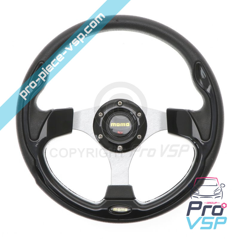 Black tuning steering wheel